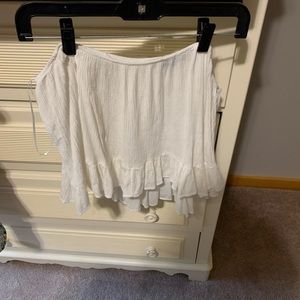 Off the shoulder shirt